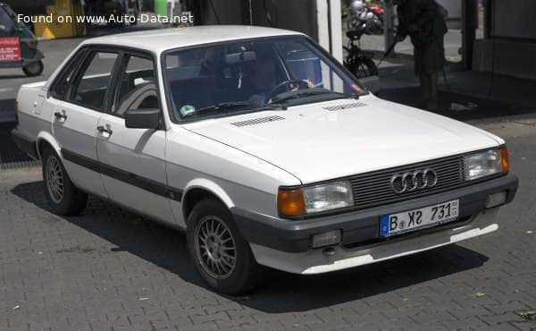 1984 Audi 80 (B2, Typ 81,85, facelift 1984) 1.6 C (75 Hp)